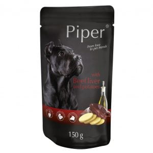 Hrana umeda Piper Adult, Ficat de Vita si Cartofi, 150 g