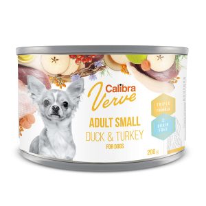 Calibra Dog Verve GF Adult Small Duck & Turkey 200 g